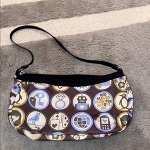 Lesportsac purse in fun pattern